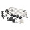 Engine Coolant Crossover Kit Anodized Steam Port Crossover for LS 1 LS 2 LS 3 LS 6 Engine Parts 1