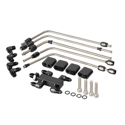 Engine Coolant Crossover Kit Anodized Steam Port Crossover for LS 1 LS 2 LS 3 LS 6 Engine Parts