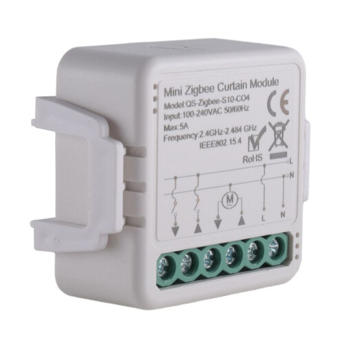 2X Tuya  Zigbee Curtain  Module for Roller Shutter Electric Motor  Life APP Remote Control 2