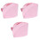 3Pièces Bandeaux Infirmière Rose Confortables Anti-Transpiration 3