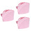 3Pièces Bandeaux Infirmière Rose Confortables Anti-Transpiration 6