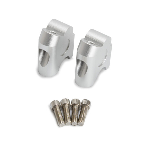 1Paar Motorfiets Handlebar Riser Met 4 Cnc Aluminium 2