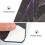 1Set Notebook Schutzfolie Mit Keyboard Cover Schwarz Aus PVC 6