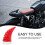 Motorfiets Helmhoorn 3D Plastic Decor Accessoire 6