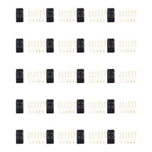 20X per Relè per Yacht Car Rv e Kit di Base per 3 Fusibili - Relè un 4, 5 Pin e Lampeggiatori Ato Fuse Holder Socket Box