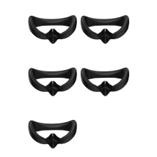 5X Eye Pad for 4 Silicone Replacement Face Mask Protective Case Anti-Sweat Mask VR Glasses Accessories(Black)