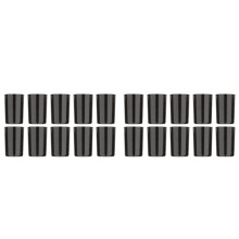 20 Stuks Ijzer Rubberen Hoes Zwart. 370 Diameter Rubberen Hoes Hoogte 19Mm IJzeren Schokdemperring