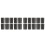 20 PCS  Iron Rubber Sleeve Black .370 Diameter Rubber Sleeve Height 19mm Iron  Ring 1