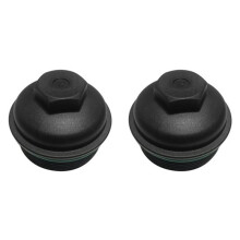2X 12605565 Bouchon de Filtre de Refroidisseur D'Huile Moteur 12580254 pour Regal Lacrosse Captiva Cobalt 93 9-3