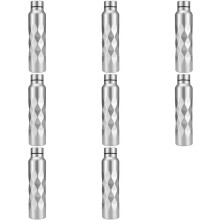 8X 1000Ml Single-Wall Stainless Steel Water Bottle Gym Sport Bottles Portable Cola Beer Drink Bottle