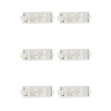 6X Tuya LED Controller 5 in 1 Dimmer CCT RGB RGBW RGBWW RGBCCT Life Wifi 2.4G RF Remote Controller 12-24V WT5