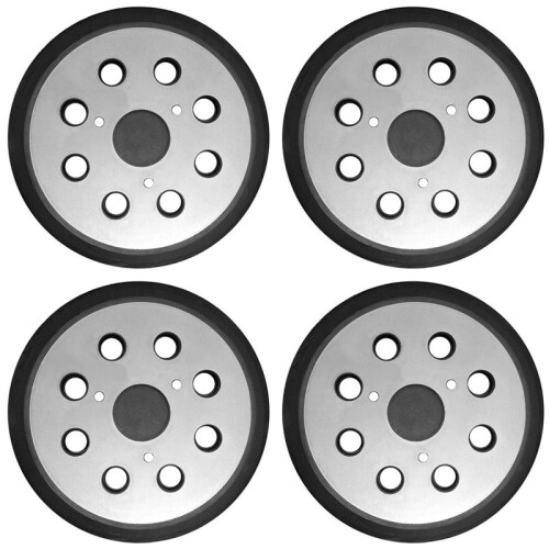 4pcs 5 Inch 8 Hole Hook and Loop Sander Pad,Replacement Sander Pad for  DW421/K, DW423/K DW426