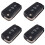 4X 3 Buttons Flip Folding Remote Key Shell Case for  I20 I30 I35 IX20 IX35 1