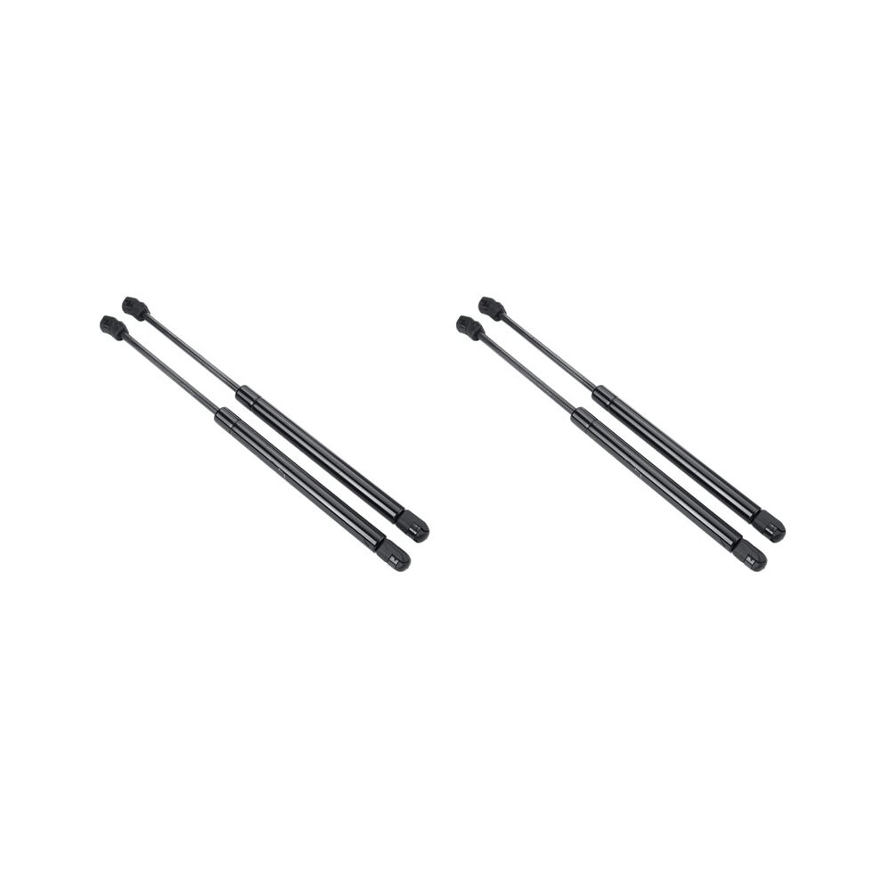 4 X Rear Window Glass Lift Supports Shock Struts For Tucson 2005-2009 871702E020 Black 6031743571445