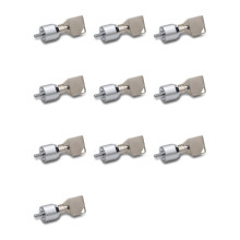 10X Desktop Computer Lock Computer Case Lock Anti-Theft Lock for Internet Cafe Office Management Lock
