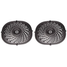 2X Sartén de Recambio de Freidora de Aire para Power XL Gowise 7QT Freidoras de Aire, Placa para Verduras con Revestimiento Antiadherente, Pieza de