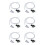 6X 16A Bath Tub Spa Waste Garbage Disposal Self-Lock Air  Push Button 1