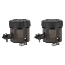 2X Réservoir D'Huile Tasse Universelle Moto Frein Avant Embrayage Réservoir de Fluide de Sport Maître-Cylindre Coupe D'Huile Pièce de Modification