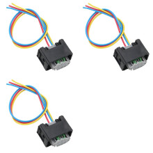 3X Height Sensor Connector Harness Pigtail 3 Wires Replaces for YMQ503220 Accessories