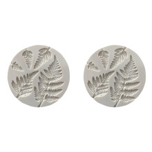 2X Mimosa Bloem Blad Fondant Taart Siliconen Mooie Bloem Bruiloft Bakvorm Mousse Suiker Ambachtelijke Glazuurmat Gebak Gereedschap