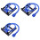3X 2  USB 3.0 Front Panel Floppy Disk Bay 20 Pin USB3.0 Hub Expansion Cable Adapter Plastic Bracket for PC Desktop 1