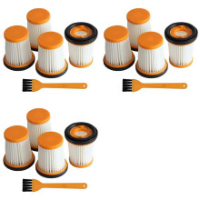 12 Pcs Replacement Vacuum Filter Compatible for W1 WV200 WV201 WV205 WV220 Cordless Handheld Vacuum Cleaner