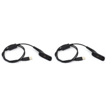 2X Walkie Talkie USB-Programmeringskabel för DP4800 DP4801 DP4400