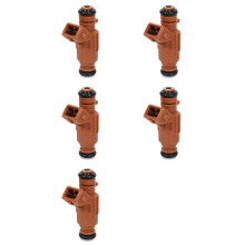 5X Fuel Injector Nozzles 0280156016 A1130780249 for - CLK320 3.2L V6 2003 CLK500 5.0L V8 2003-2006