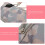 1Set PU Isolatie Warmer Met Wasbare Cover Beige 6