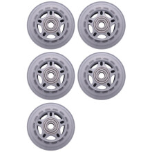 5X Chaussures de Patinage 608ZZ Ayant Iframe Patinage Roue Gris Clair