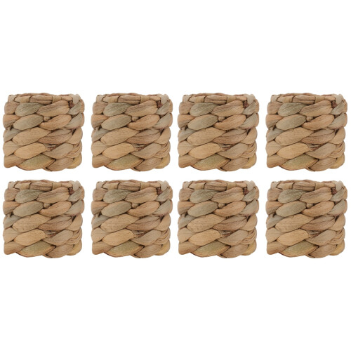 8Pièces Tressés Naturels Pour Banquet 2