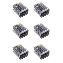 6X AC 100V - 240V to 5V 5A 25W Voltage Converter Switches Power Supply Part for Guided Stripes