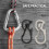 2St Karabijnhaken Multifunctioneel Outdoor Sleutelhanger 8