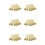 Metal Acoustic Guitar Bridge Pins 36pcs Brass Guitar Strings Fixed Cone String Pins String Nails 1