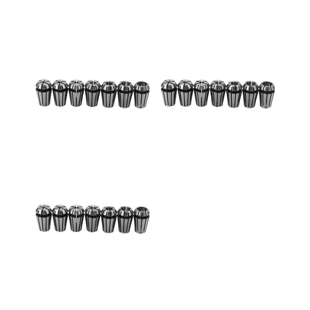 21Pcs 1-7Mm Er11 Spring Collet For Cnc Workholding Engraving & Milling Lathe Tool 4762121742288