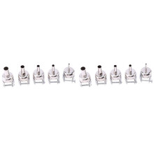 10 PCS Hot Air-Gun Nozzle Universal Gun Nozzle for 850 852D 898 858 Soldering Station Attachments
