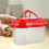 Plastic Reptiel Draagkooi Met Handvat 8