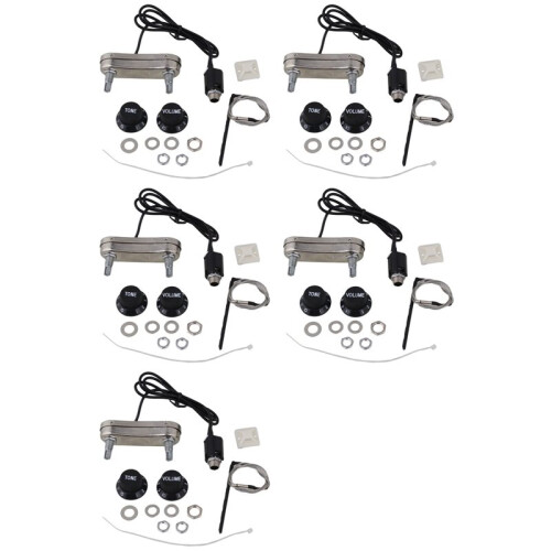 5X Akustisk Gitarr Pickup Piezo och Passiv Förförstärkare PS700