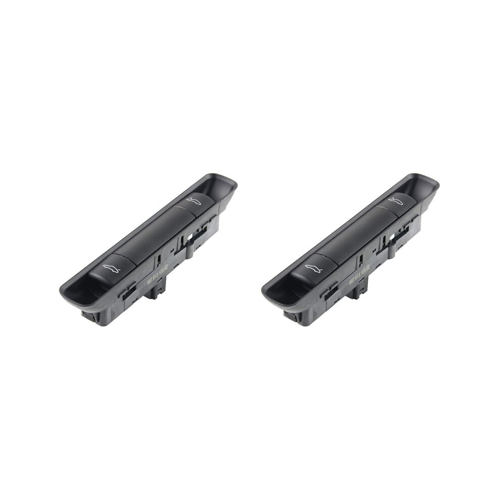 2X Hood And Decklid Trunk Release Assy For 2005-2012 911 987 997 Boxster Cayman 99761310502A05 4712303286444
