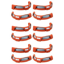 12 Piezas Sombrero Duro Casco FR Almohadilla para el Sudor Banda para el Sudor con Amortiguación de Aire 20-3200V