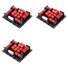 3X 400W 3 Way Crossover Divider Hifi Tweeter Woofer Speaker Crossover 1250H/5000HZ with High-Pitched Protection