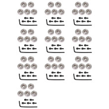 50X Juego de Rodamientos de Cabeza de Cortador de Brocas de Enrutador de Rodamientos Superiores Kit de Accesorios de Rodamientos de Bolas Interior