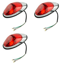 3X Motorbike Brake Light Tail Light Rear Indicator for Shadow VLX400 Magna250