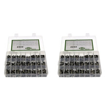 1680 Pièces 24 Valeurs TO-92 Transistor BC547 BC327 BC337 2N2222 3904 PNP/NPN Transistors Ensemble Kit D'Assortiment Électronique