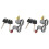 2 Set Front Left Right Door Lock  & Keys for  L200 Pick  2001 2002 2003 2004 2005 2