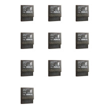 10X Tpm 2.0 Encryption Security Module Board Remote Control TPM2.0 LPC 18Pin Motherboards Card for ASROCK for Windows 11