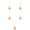 5Pièces Pendule Murale Métal Marron Pour Réparation 6