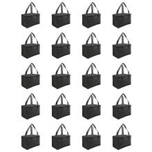 20X Portable Lunch Insulated Bag, Cooler Bag, Beer Delivery Bag, Foldable Thermal Picnic Bag, Cold Food Warm-Keeping Bag