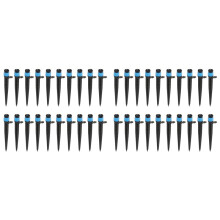 40X Aspersores de Rega de Jardim System de Irrigação de Água de Jardim de 360 Graus para Mangueira de 4/7 mm 1/4 de Polegada, A