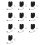 10X 12V 2A Electric Magnetic Lock Fail Safe Holding Force Electromagnetic Door Access Control System Cabinet Boxes 1